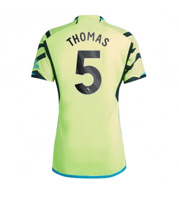 Arsenal Thomas Partey #5 Koszulka Wyjazdowych 2023-24 Krótki Rękaw